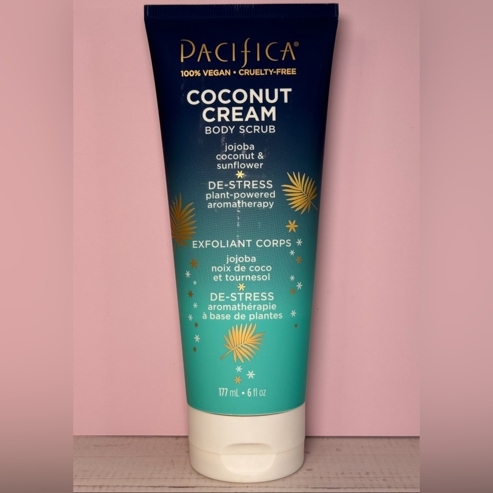 Pacifica coconut cream body scrub 6 fl oz NEW